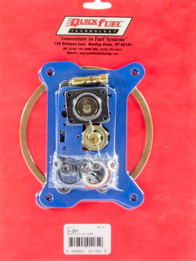 QUICK FUEL TECHNOLOGY 2300 Rebuild Kit - Non-Stick 3-201qft