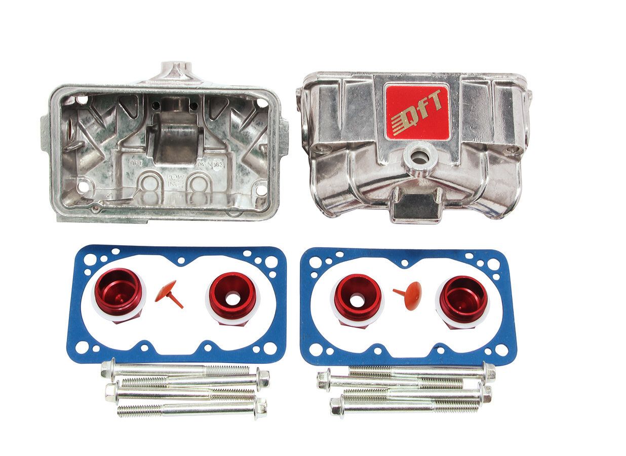 QUICK FUEL TECHNOLOGY Fuel Bowl Conversion Kit - Aluminum 34-100qft