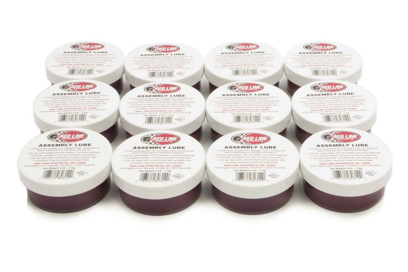 Red Line Oils Assembly Lube Case/12-4oz 80312