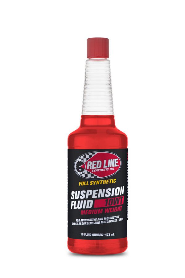 Red Line Oils 10wt Medium Suspension Fluid 16 Ounce red91132