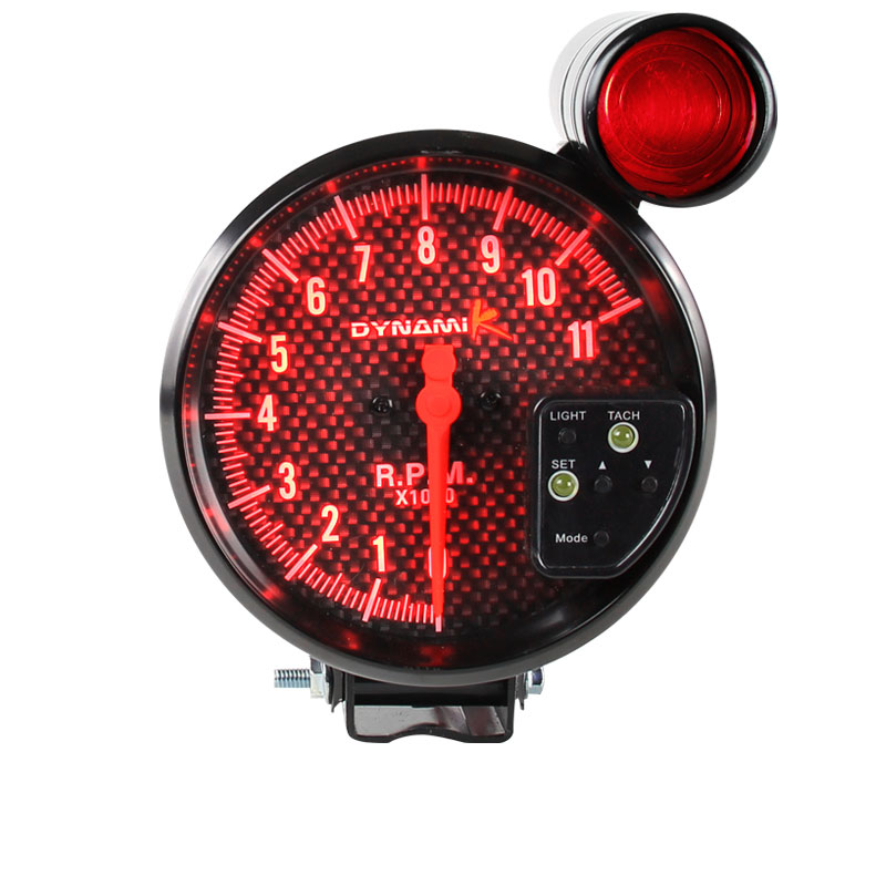 SPEC-D Tuning 2 Inch Rpm Gauge - Black Frame rg-5dk02bkcf
