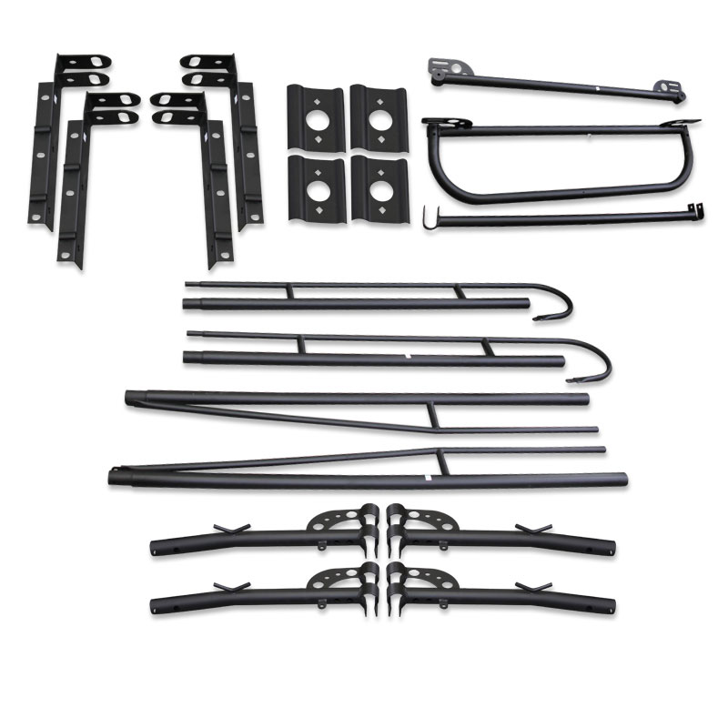 SPEC-D Tuning Adjustable Pickup Ladder Rack rrbl-58503bk image 7