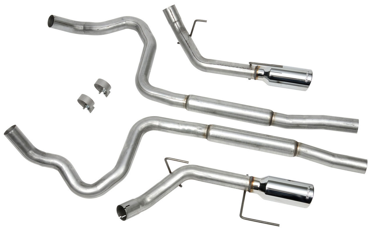 Roush Mustang GT/GT500 Extreme Exhaust with MidPipes 403936