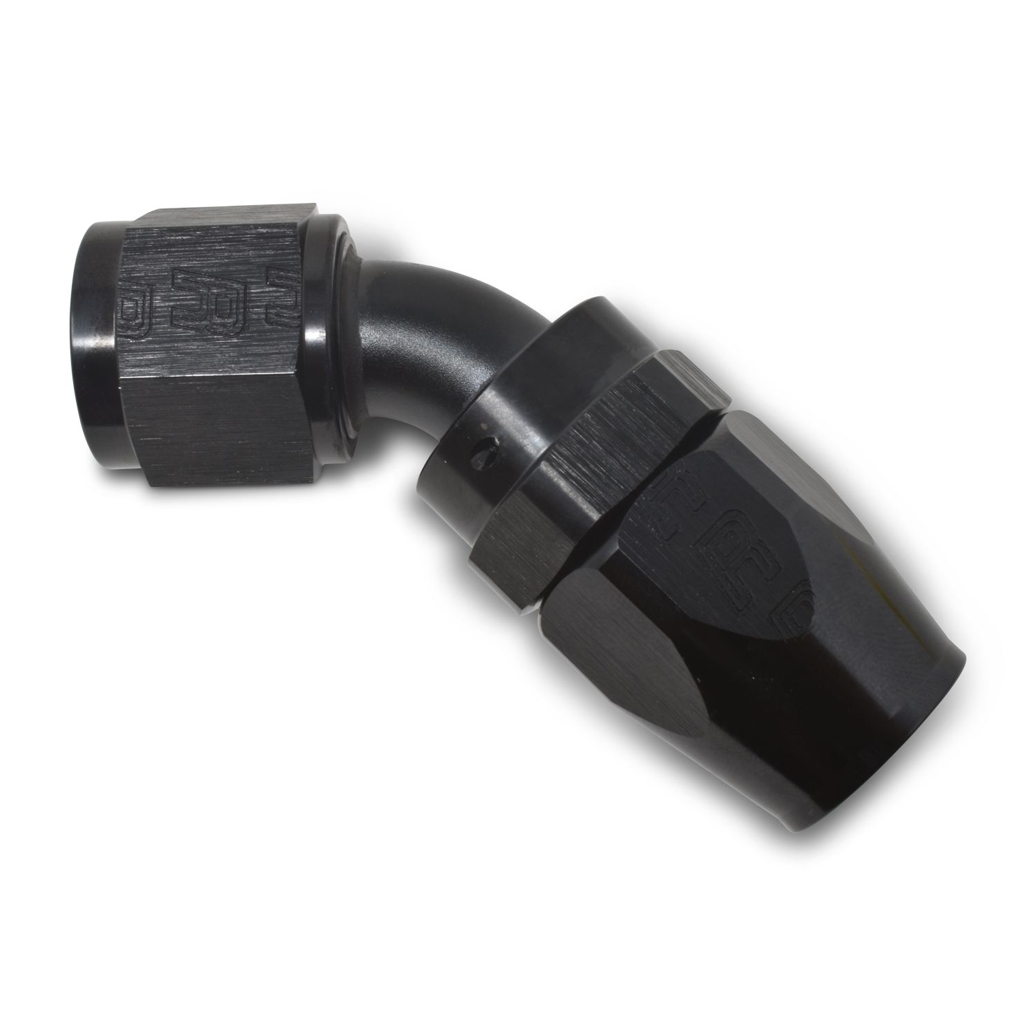 Russell 20AN 45Deg Hose End Black 610145