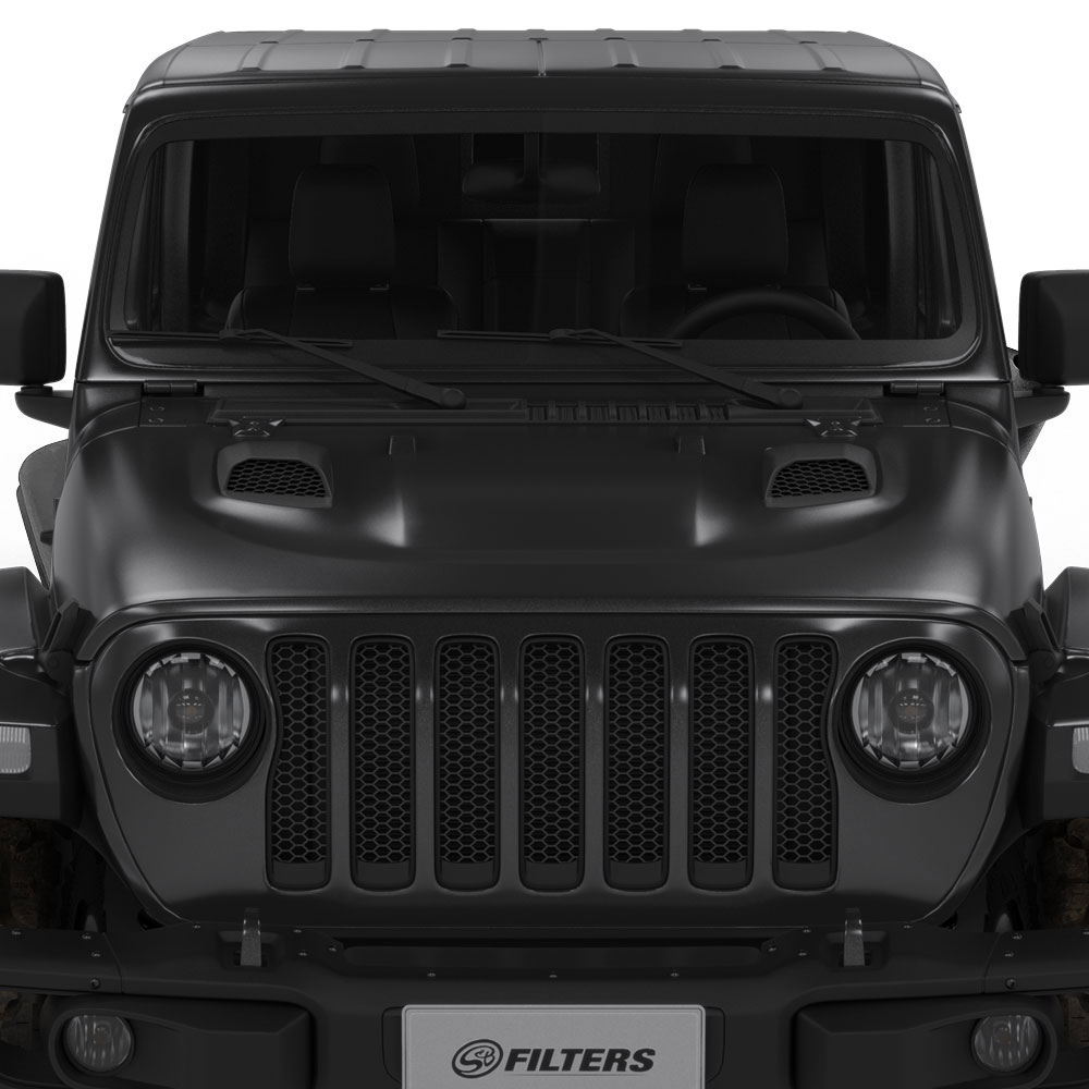 S&B Air Hood Scoops for Jeep Gladiator AS-1015 image 5