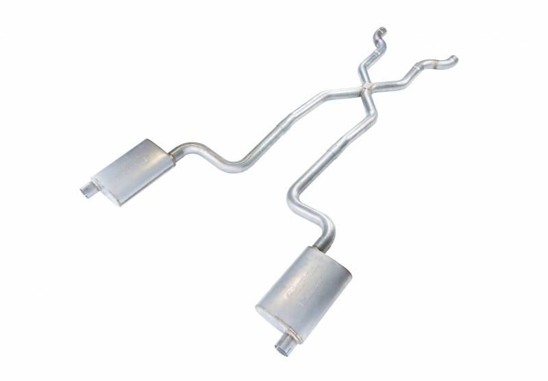 Pypes Corvette C3 2.5" Crossmember-back System NO MUFFLERS SCC12