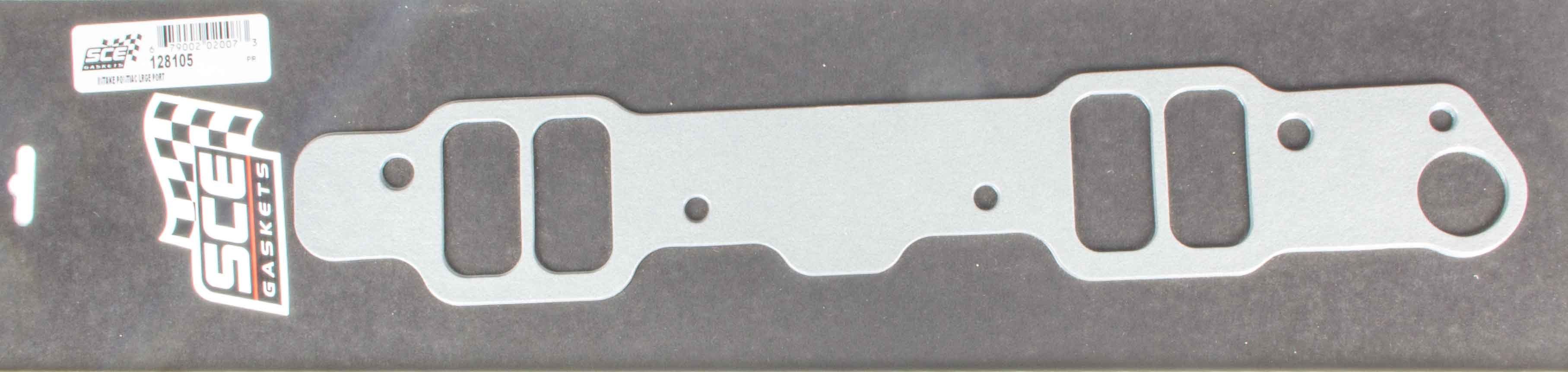 SCE GASKETS Pontiac V8 Intake Gasket 128105