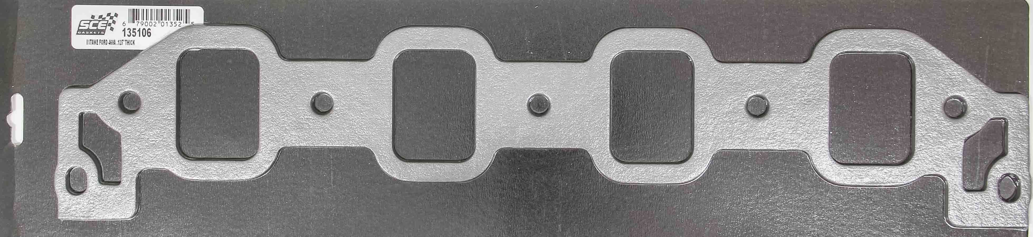 SCE GASKETS BBF Intake Gasket Set - A460 1/8 135106