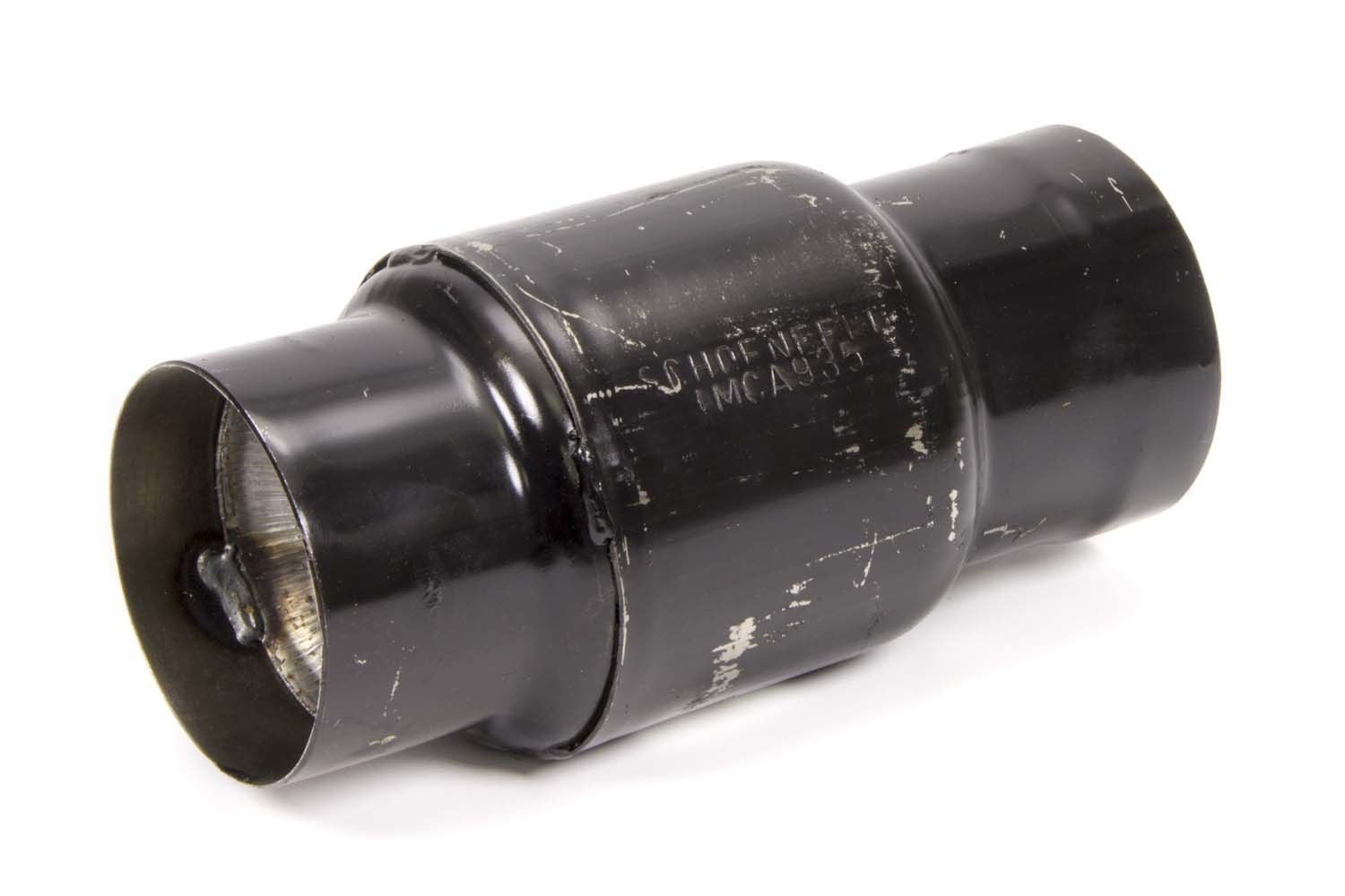 SCHOENFELD Muffler IMCA Spec 3.5 Inlet 9in Long imca935