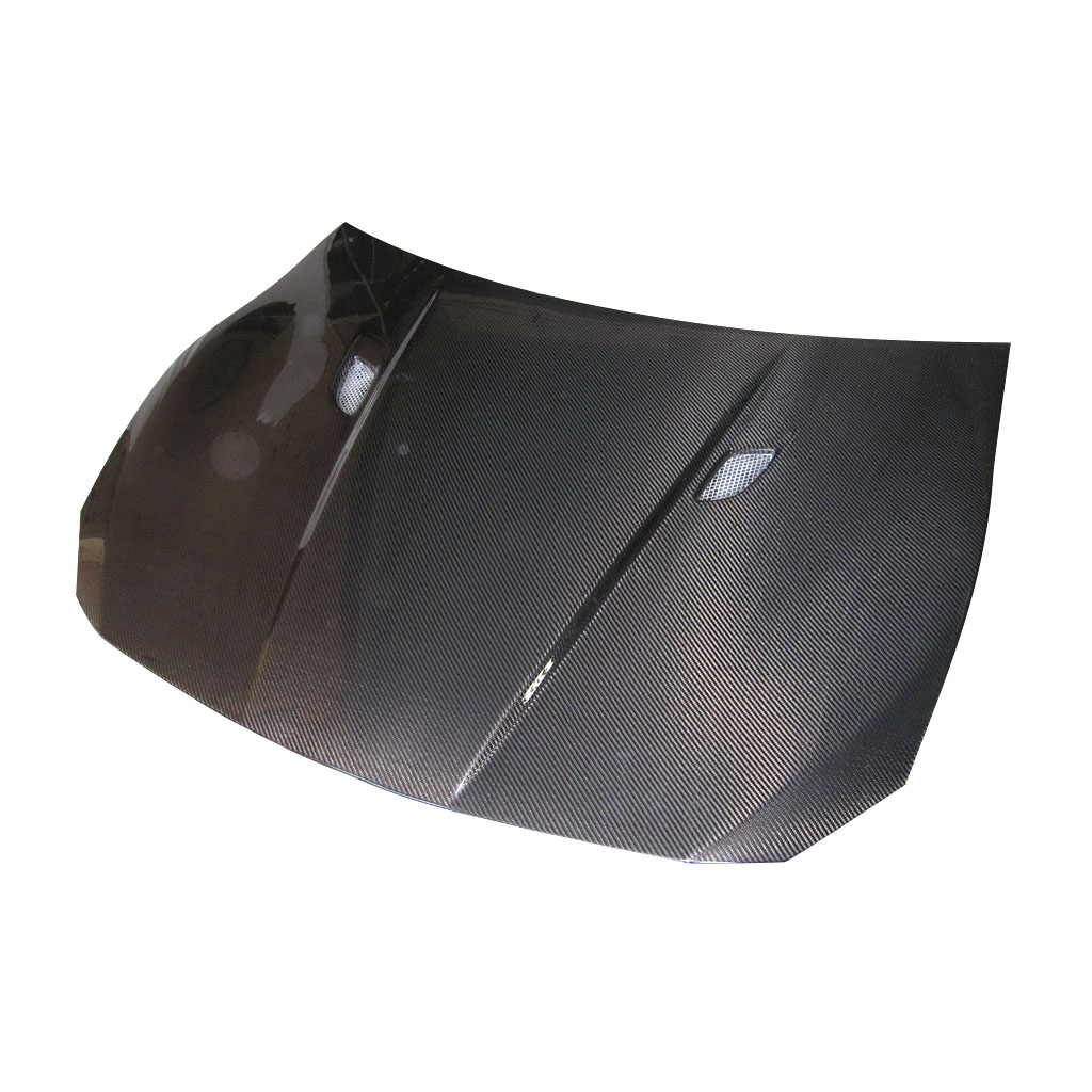 Amerihood SF12AHAMSCFH Amerihood AMS Style Carbon Fiber Hood For