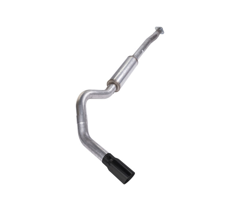 Pypes F150 EcoBoost 4 inch Exhaust System with Violator Muffler Phantom Black Tip SFT22VB