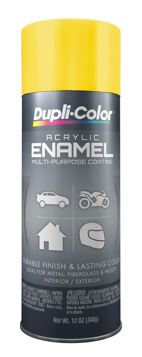 DUPLI-COLOR/KRYLON School Bus Yellow Enamel Paint 12oz da1663