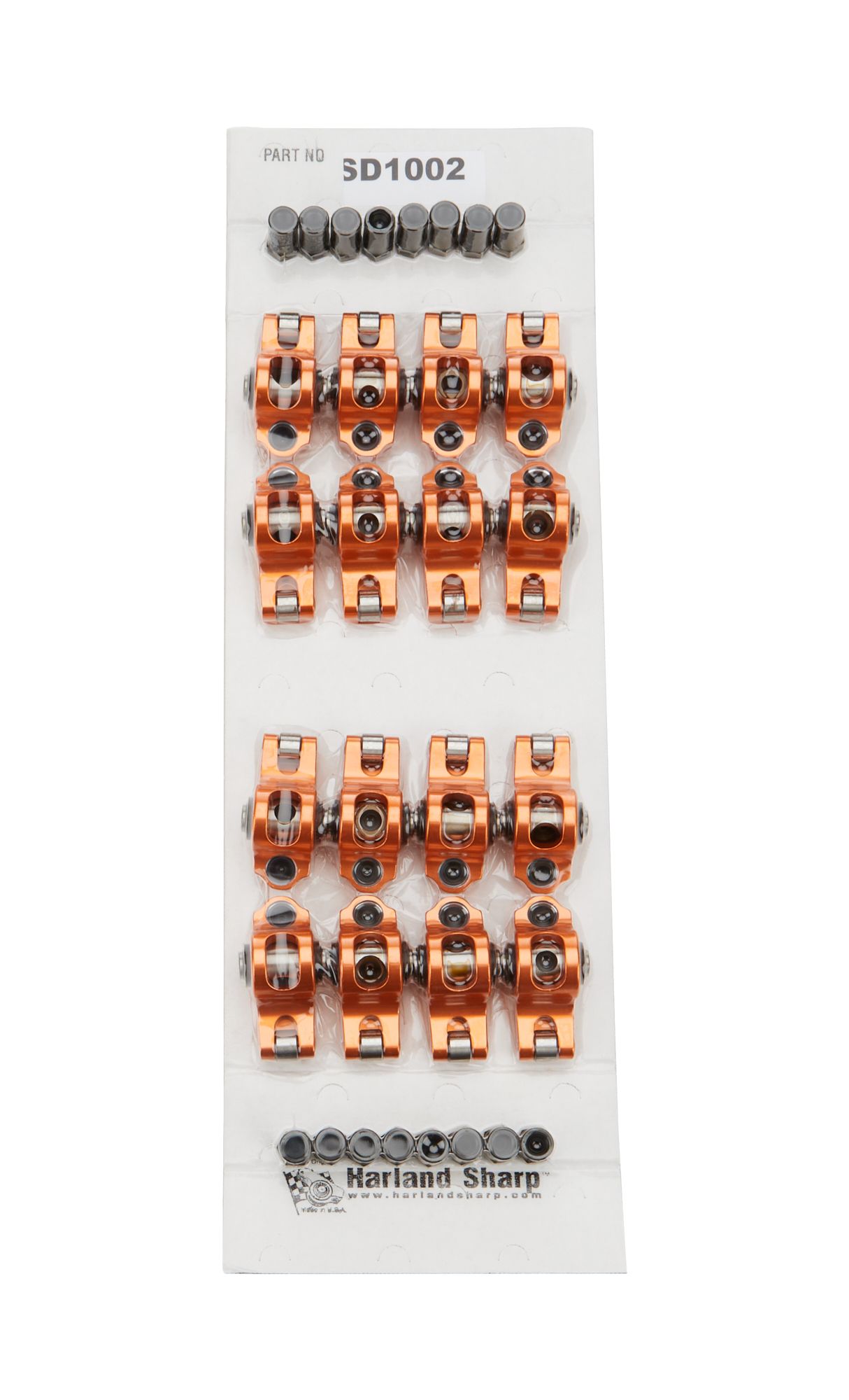 SHARP ROCKERS SBC Rocker Arms - 1.6 Ratio 3/8 Stud s1002