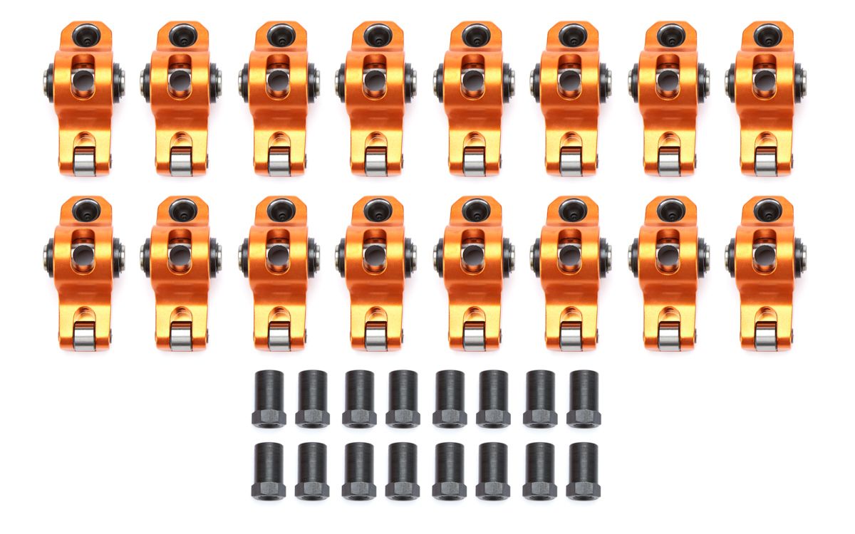SHARP ROCKERS SBC Roller Rocker Arm Set 1.5 Ratio 3/8 Stud sd1001