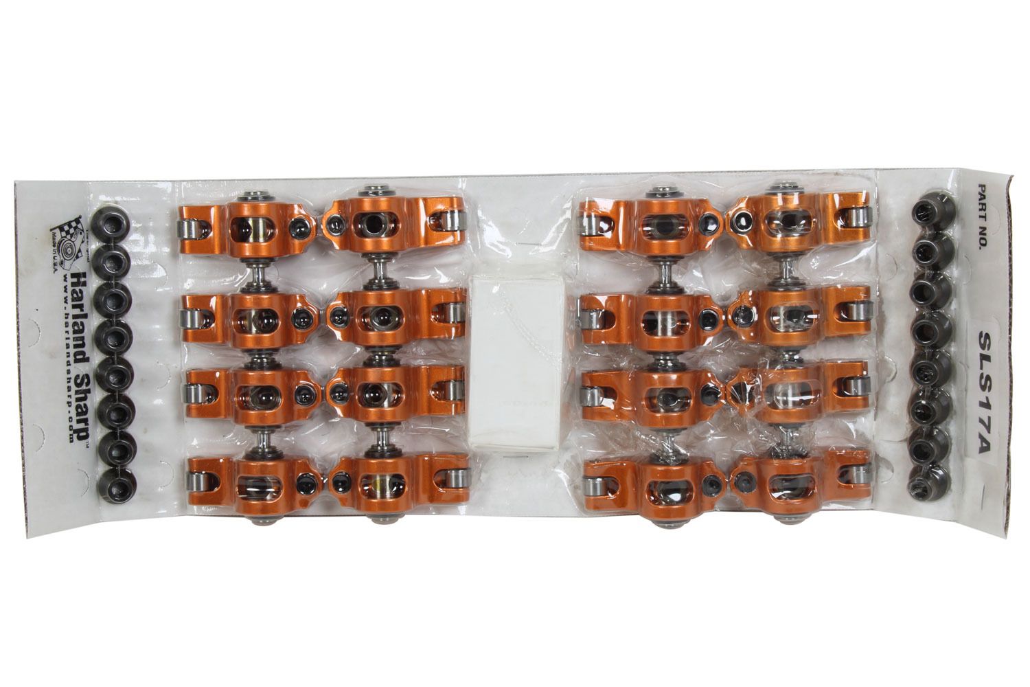 SHARP ROCKERS GM LS1/LS2/LS6 Rocker Arm Set 1.7 Ratio Adj. sls17a
