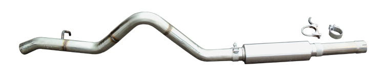 Pypes Jeep Wrangler JK 2/4 Door High Ground Clearance Exhaust System SJJ21R image 3