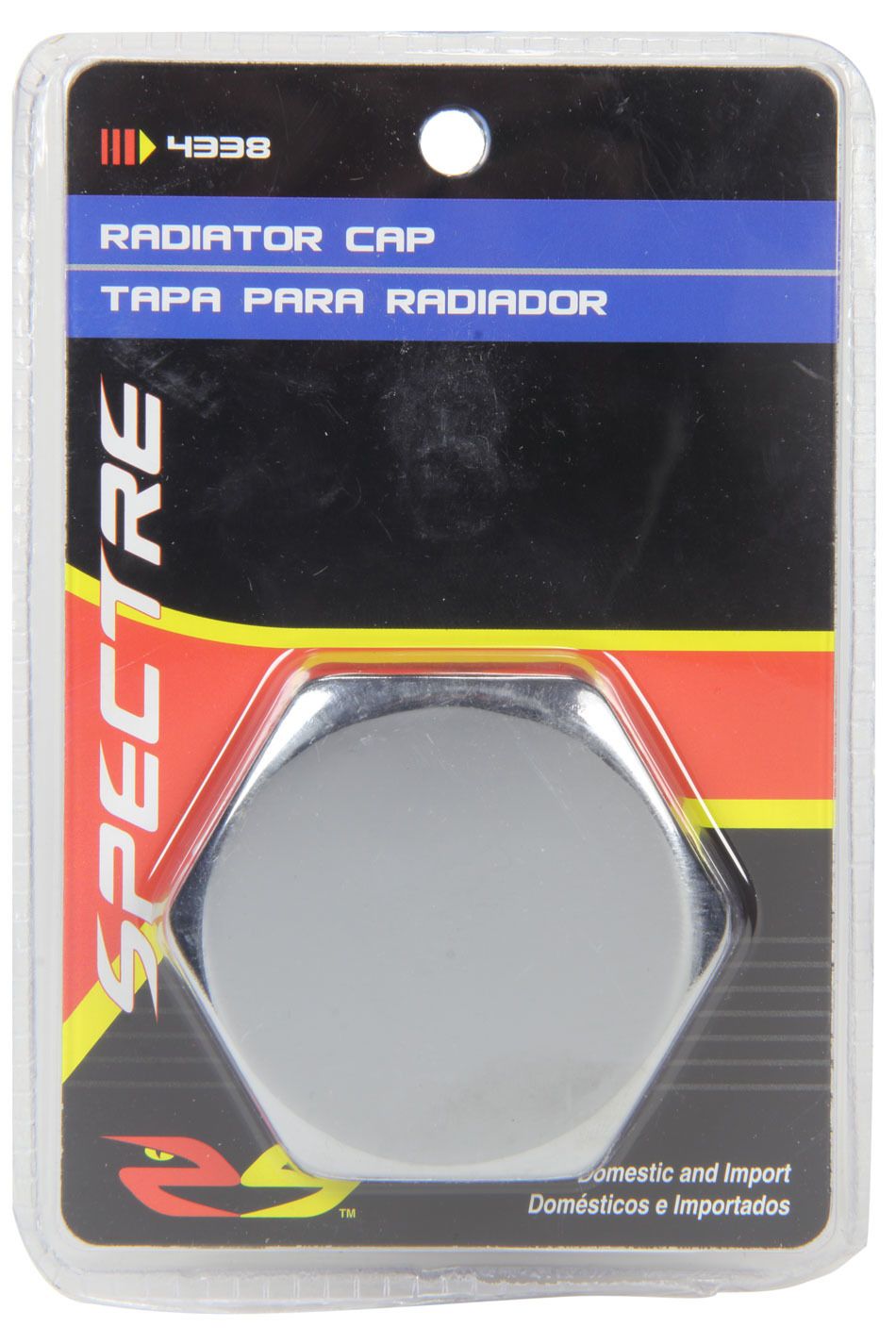 Spectre Hex-Style Radiator Cap (14-18 Lb. Pressure) 4338