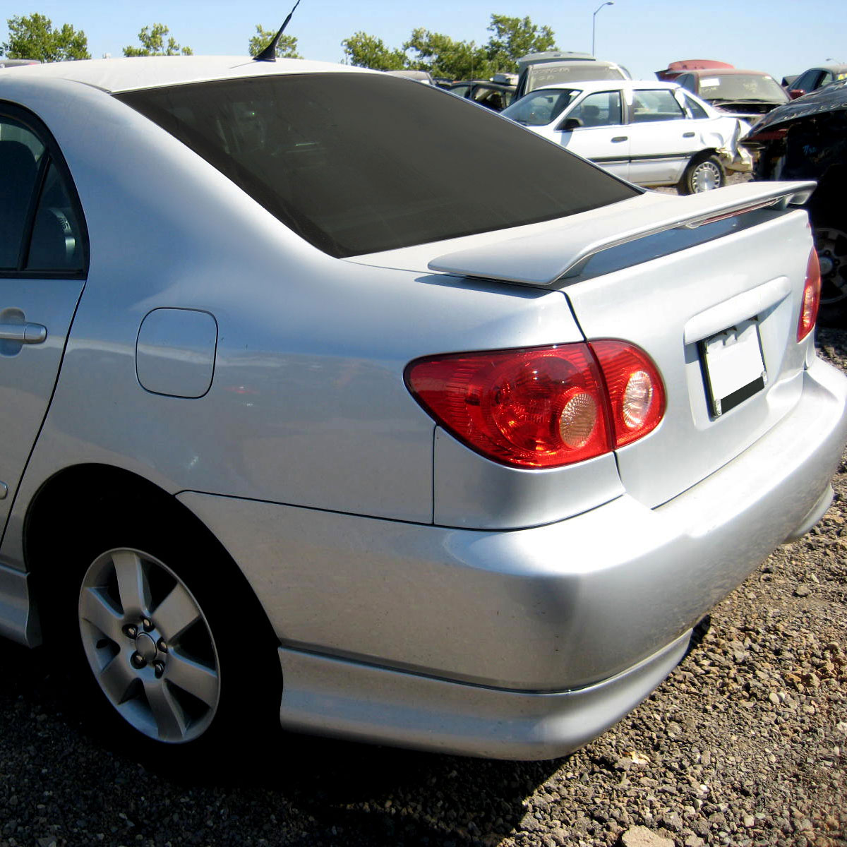 SPEC-D Tuning Toyota Corolla Abs Spoiler With Led spl-cor03absled-hd image 3