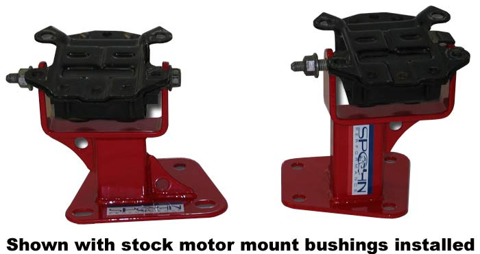 Spohn LSx Lightweight Motor Mount Bushing Stands for Camaro V8 997