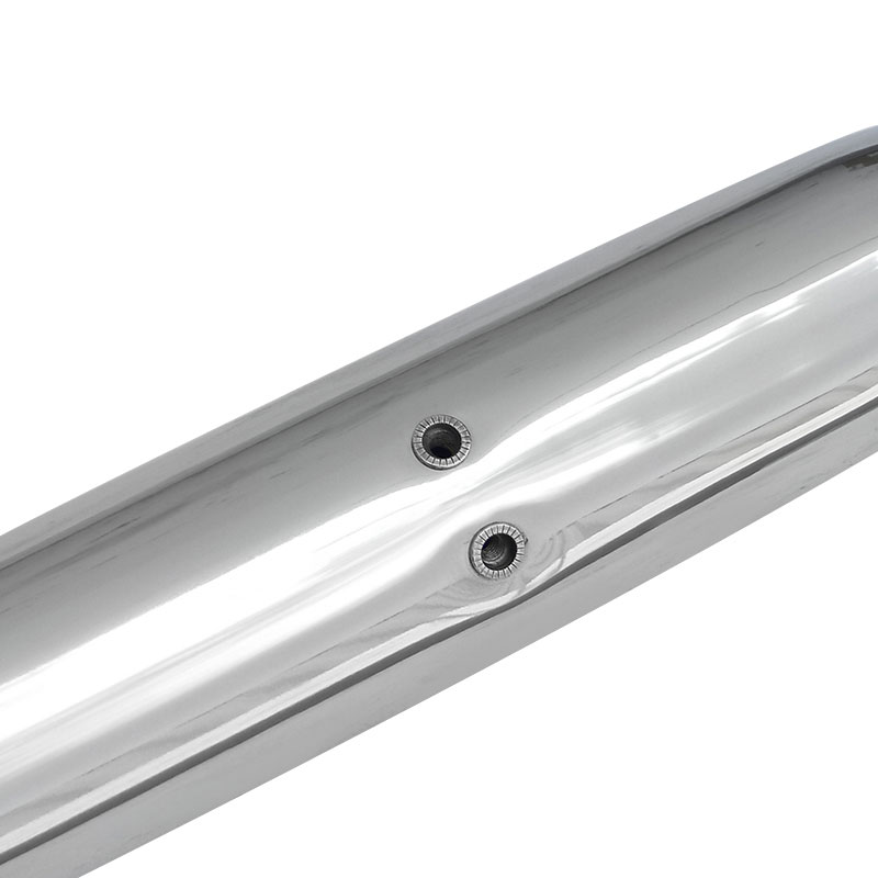 SPEC-D Tuning Dodge Nitro 3 Inches Round Side Step Bar Chrome ssb3-nit07s2-wb image 5