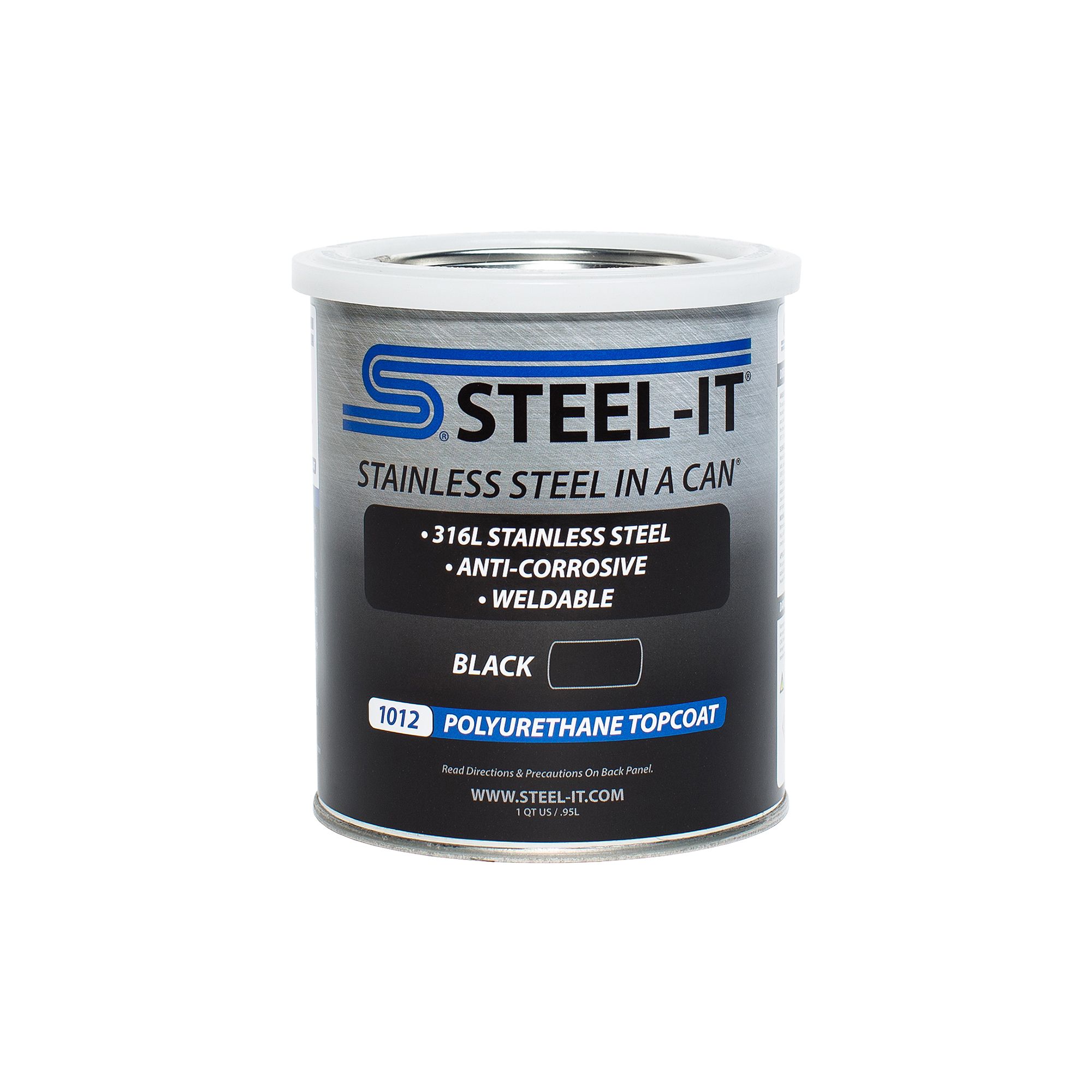 STEEL-IT Black Polyurethane 1 Quart stl1012q