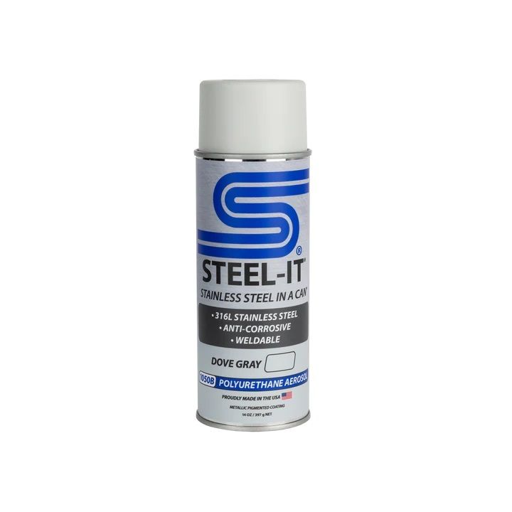 STEEL-IT Dove Gray Polyurethane 14oz. Can 1050b