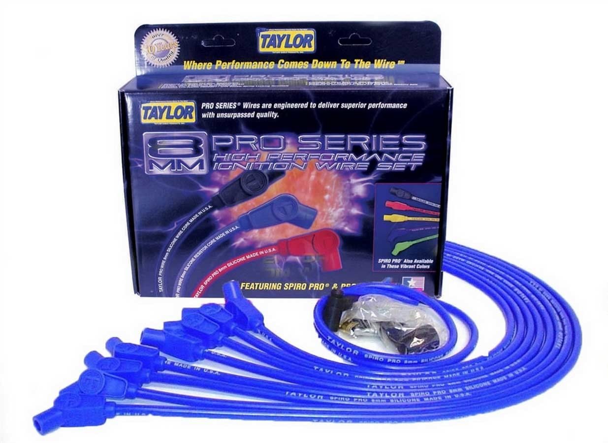 Taylor BBC 8MM Pro Race Wires- Blue 76632