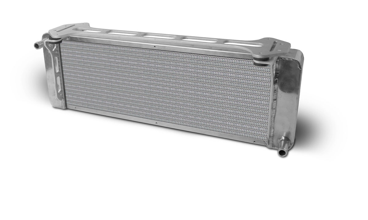 AFCO 80245N AFCO Supercharger Heat Exchanger for Ford F150 Lightning / Harley in Satin; 19992004