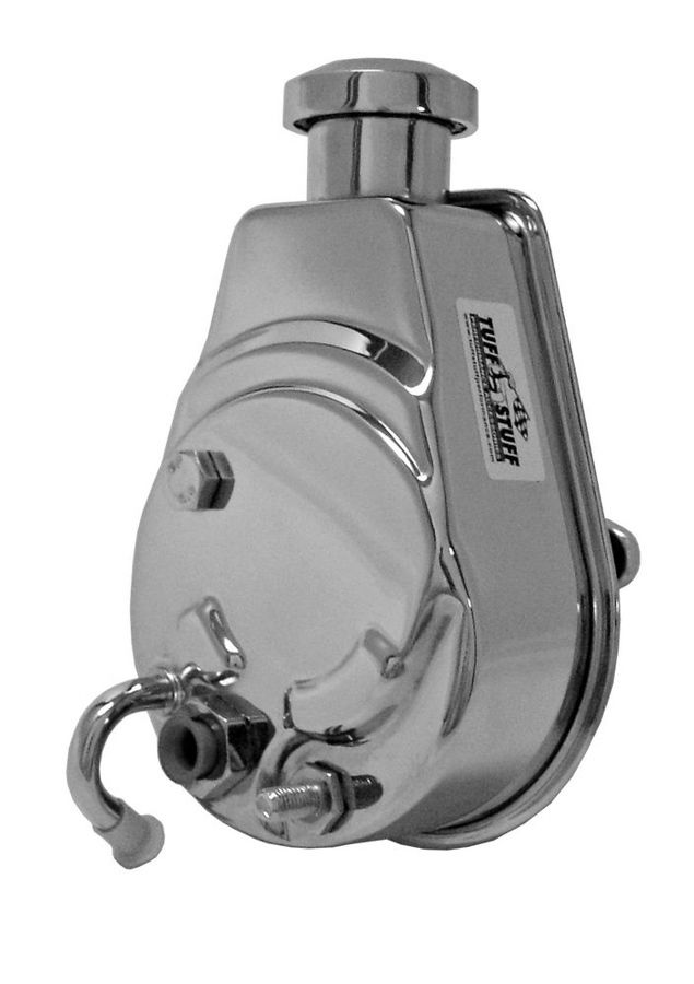 TUFF-STUFF Saginaw Power Steering Pump Chrome 1200 PSI 6176a