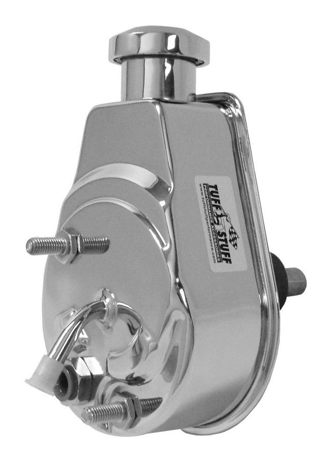 TUFF-STUFF Corvette 75-79 Power Steering Pump Chrome 6178a