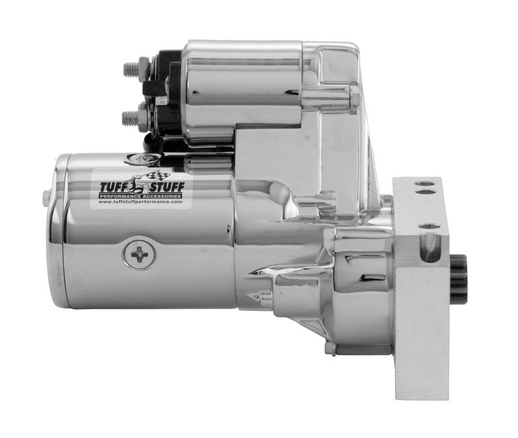 TUFF-STUFF Chevy Gear Reduction Starter Chrome 6584a
