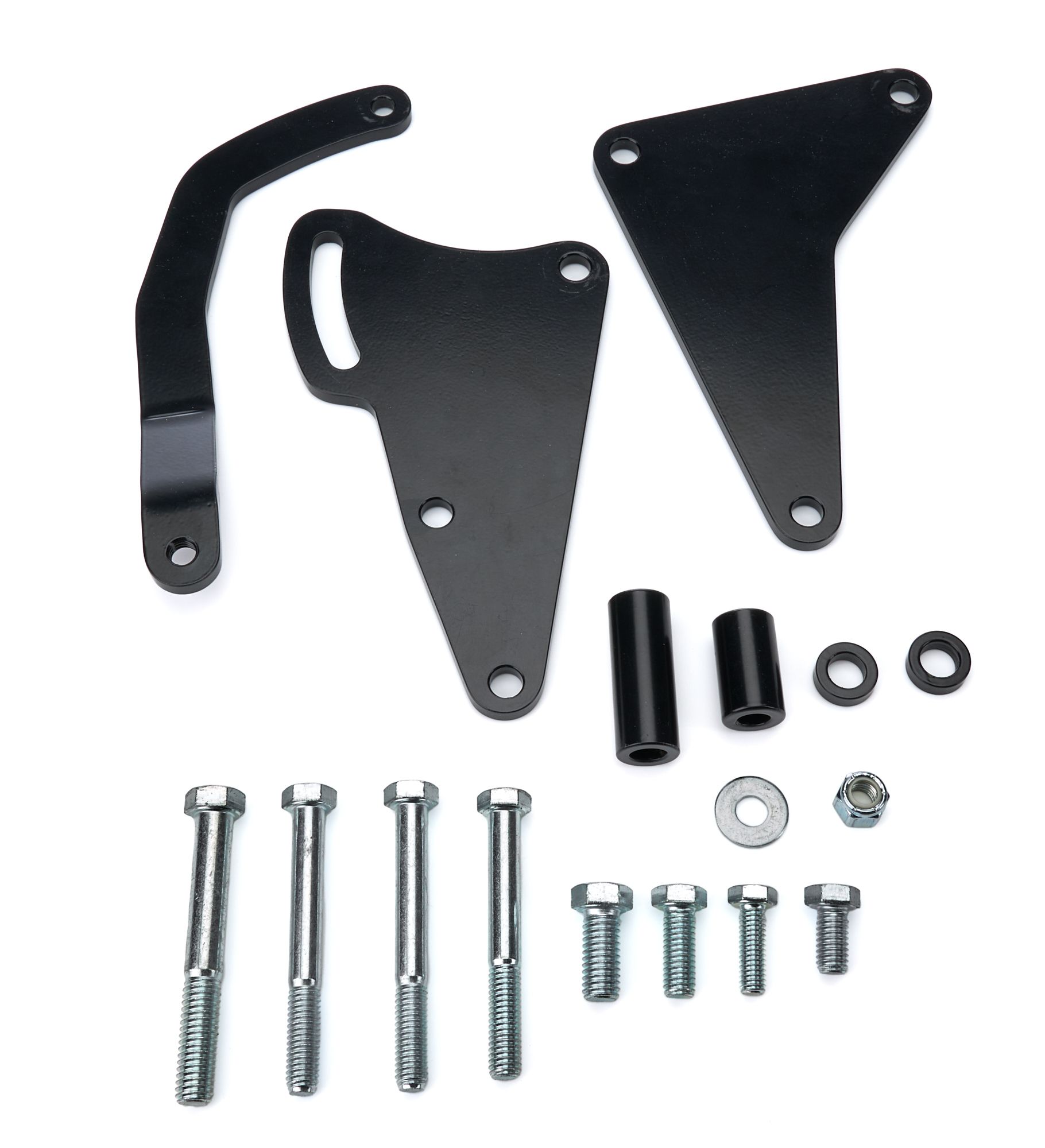 TUFF-STUFF Alternator Bracket BBC Short Water Pump Black 7669b