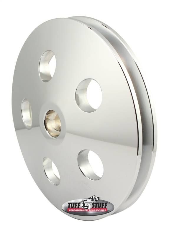TUFF-STUFF V-Groove Power Steering Pulley Polished 8492b