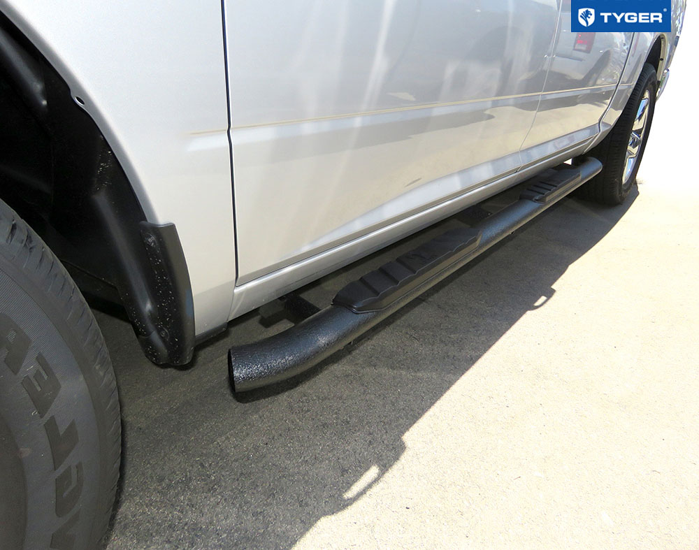 Tyger Auto Tyger Rider 3.5 Inch Side Steps 09-18 Dodge Ram 1500 19-23 Classic 10-21 Ram 2500/3500 Textured Black tgss2d35318 image 4