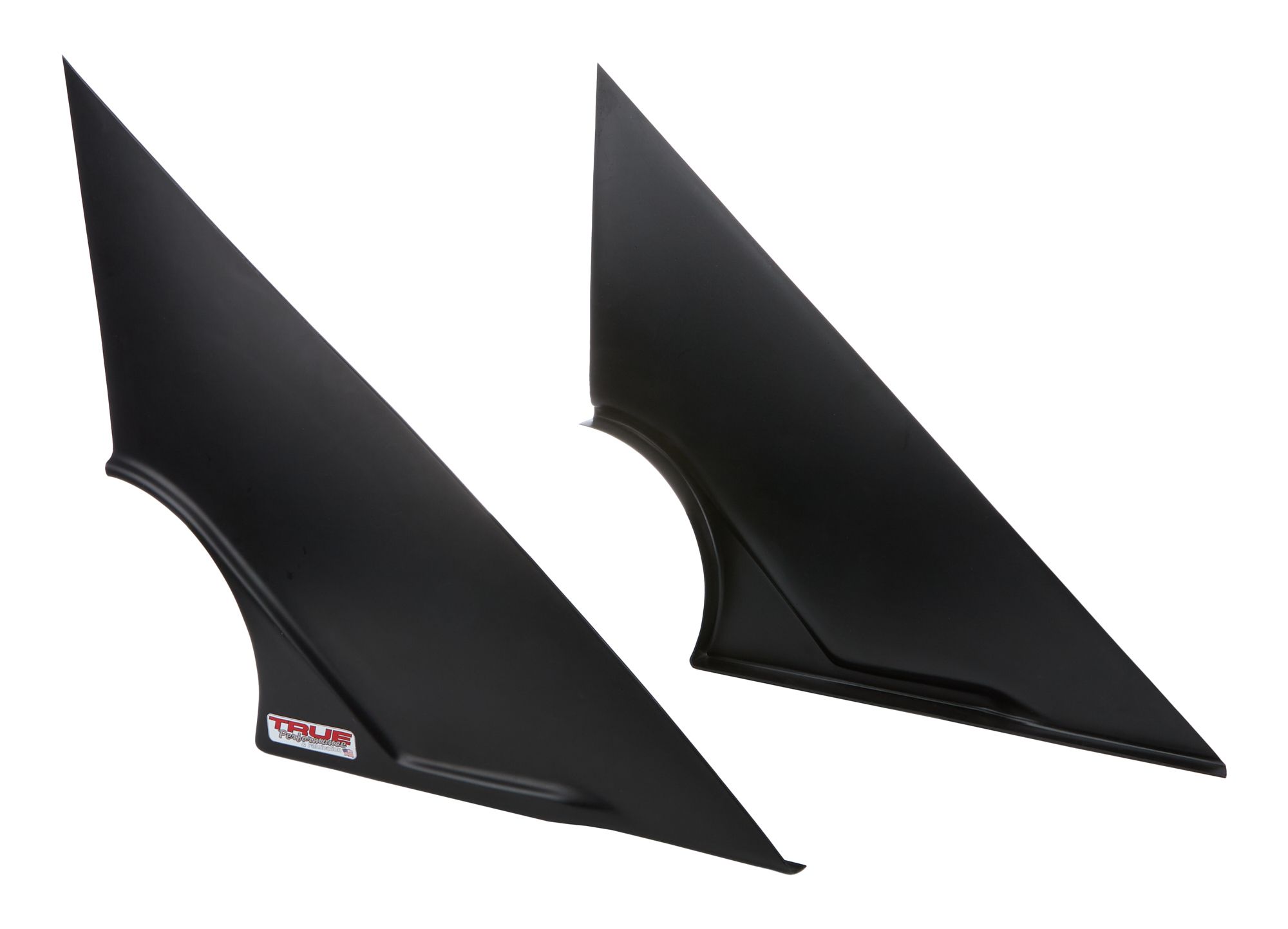 TRUE PERFORMANCE & FABRICATION Fenders Mini-Wedge Pair Black dtr1200