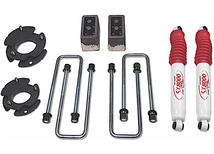 Tuff Country 09-22 Ford F-150 4x4 & 2wd 2in Lift Kit (w/Rear Lift Blocks SX8000 Shocks) 22919kn