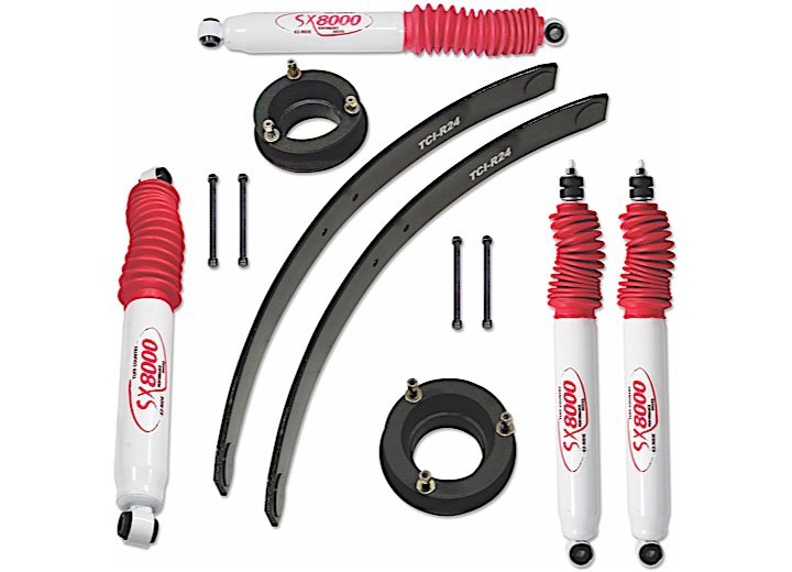 Tuff Country 03-12 Dodge Ram 3500 4x4 2in Lift Kit (w/Rear Add-a-Leafs SX8000 Shocks) 32910kn