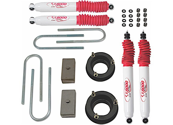 Tuff Country 03-12 Dodge Ram 3500 4X4 2in Lift Kit (w/Rr Lift Blocks w/4in Rr Axle Tube SX8000) 32914kn