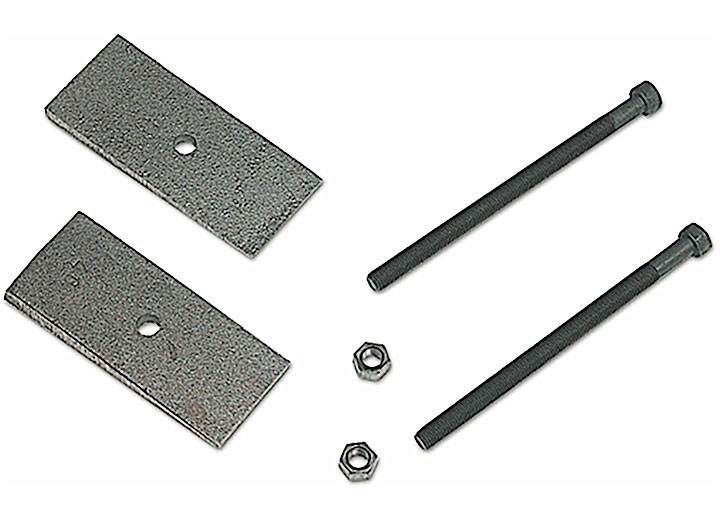 Tuff Country 03-23 Dodge Ram 3500 4wd 2 Degree Axle Shims 3in Wide w/ 1/2in Center Pins Pair 90017