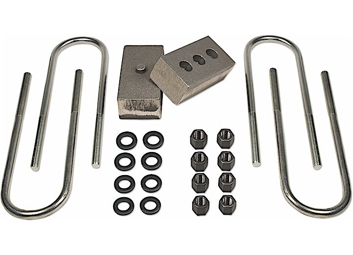 Tuff Country 03-12 Dodge Ram 3500 4wd (w/3.5in Rear axle) 2in Rear Block & U-Bolt Kit 97048