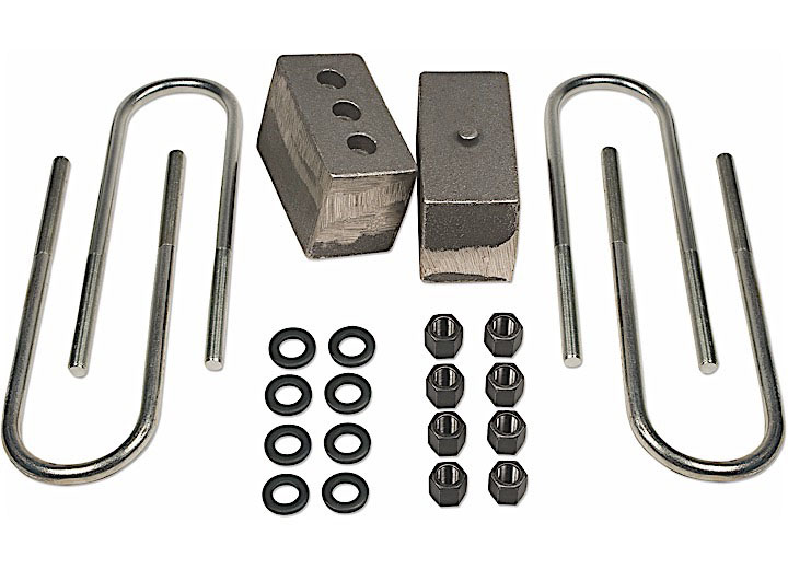 Tuff Country 03-12 Dodge Ram 3500 4wd (w/3.5in Rear axle) 4in Rear Block & U-Bolt Kit 97049