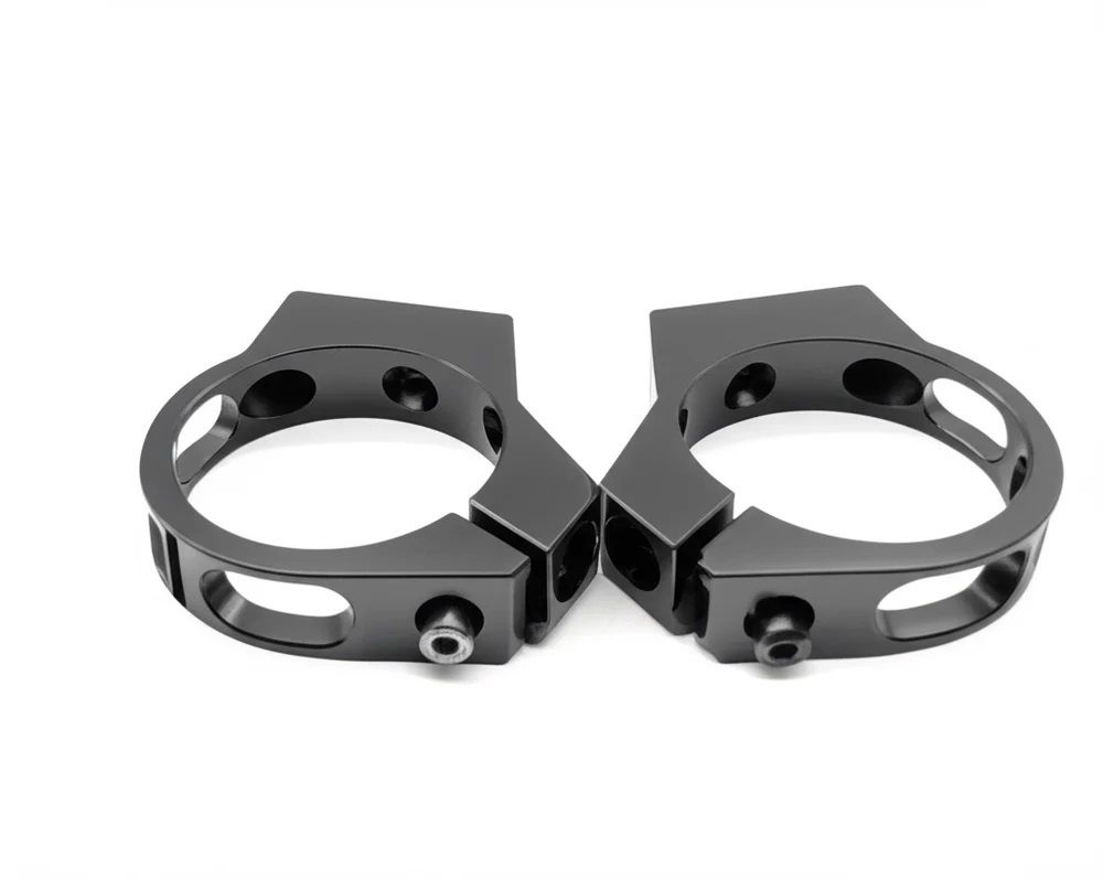 VAPOR TRAPPER Billet Clamp 2.5 inch Black 2 Pack bc25blk2