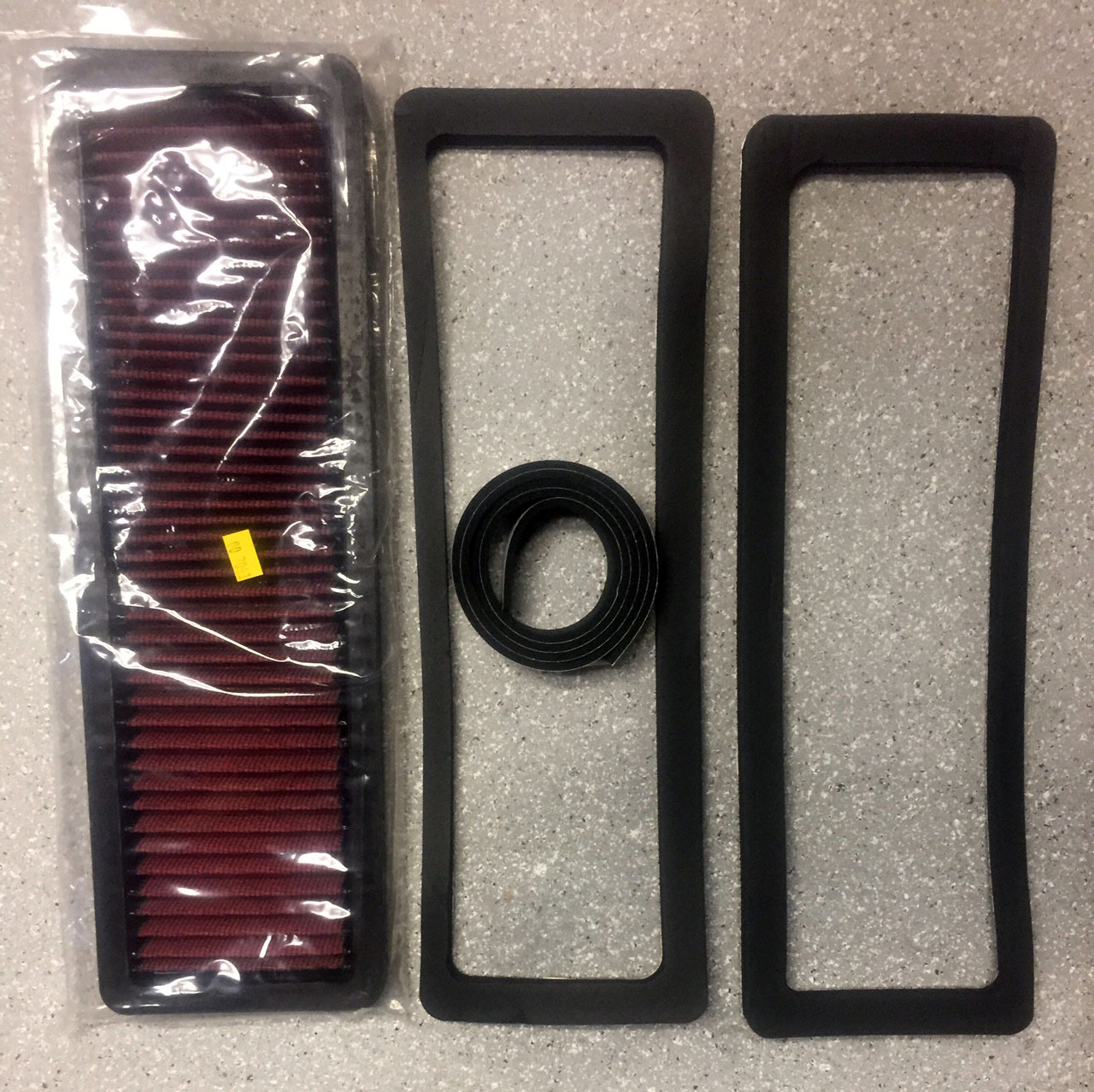 Vararam Corvette C6 Race filter kit VR-C6RFKIT