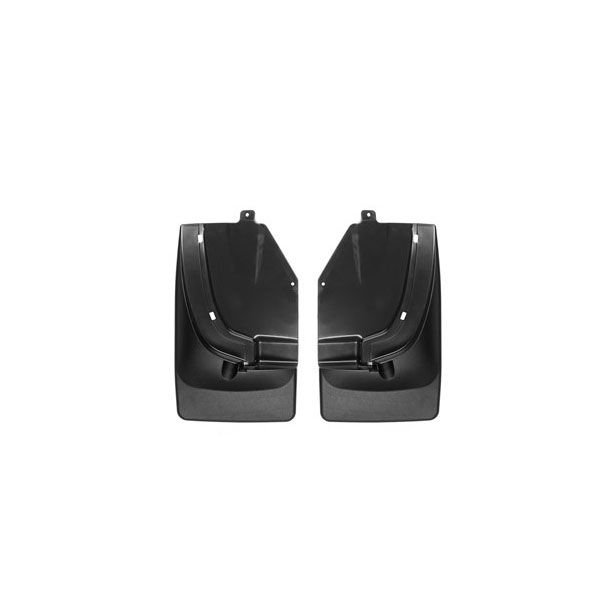 WeatherTech 2019+ Ford Ranger No Drill Front Mudflaps - Black 110106