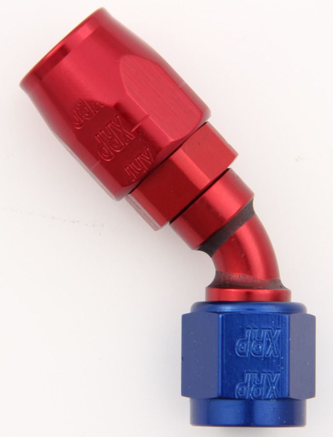 XRP-XTREME RACING PROD. #12 45 Deg Dbl Swivel Hose End 204512